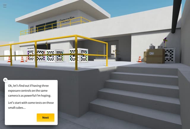 3D outdoor testing facility