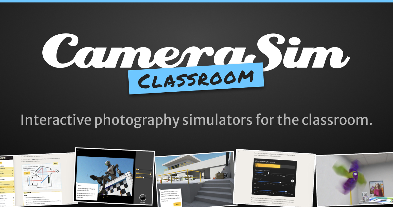 Composition Camerasim CameraSim Classroom - Interactive Photography Simulators for Teachers